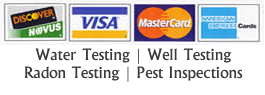 Water Testing Torrington ConnecticutT Credit Cards Accepted